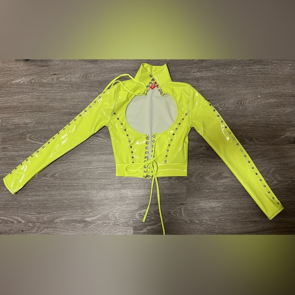 Toxic Vision Neon Demons LongSleeve Top - Picture 2 of 5